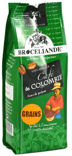 café en grain de colombie