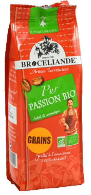 Café grain bio