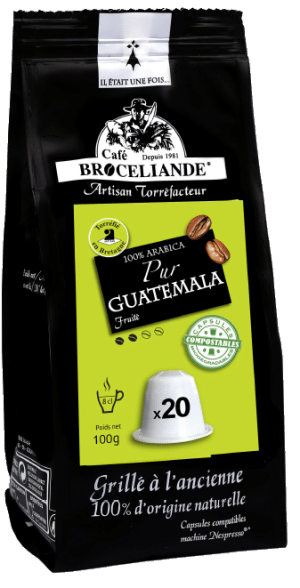 capsules café guatemala x 20