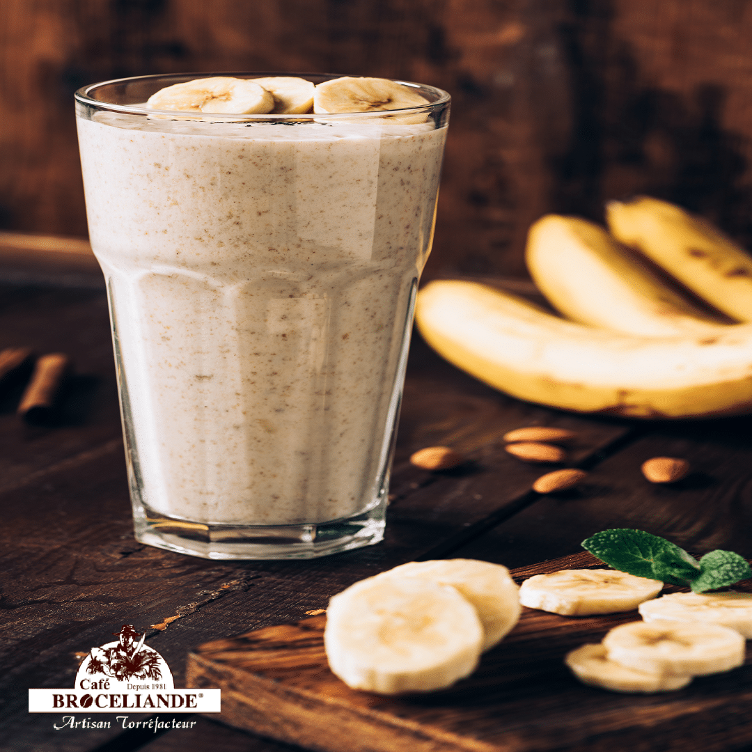 smoothie cafe chocolat banane cafe dessert chocolat gouter