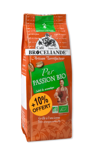 Café Pur Passion Bio Moulu 250gr + 10% offert